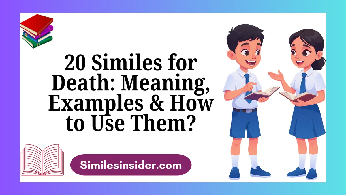 20 Similes for Death: Meaning, Examples & How to Use Them?